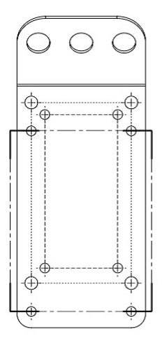 Suspension Bracket Kit for CBT Speakers, White