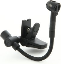 Professional Miniature Clip-On Condenser Microphone With Switchable Bass Cut