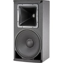 Extreme Weather-Resistant Passive / Biamp 2-Way 15" Loudspeaker System, Black