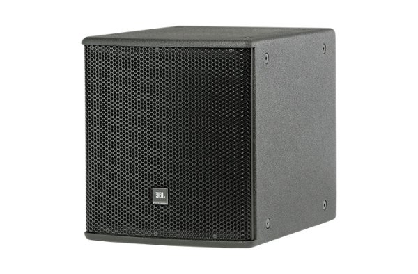 12" Compact High Power Front-Firing Subwoofer, Black