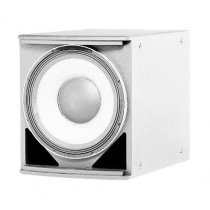 15" Front-Firing Subwoofer, White