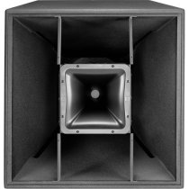 Extreme Weather Protection 15" Horn-Loaded Full-Range Loudspeaker System, Black