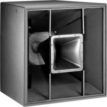 Weather Protection 15" Horn-Loaded Full-Range Loudspeaker System, Black