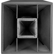 Weather Protection 15" Horn-Loaded Full-Range Loudspeaker System, Black