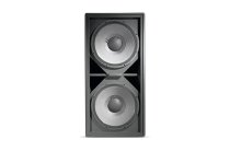 Passive Dual 15″ Low-Frequency Loudspeaker (Weather Protection Treatment), Black