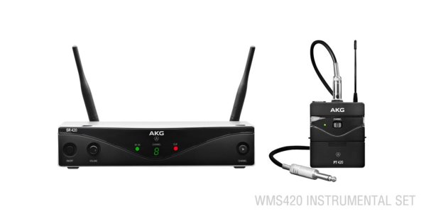 Professional Wireless Instrument Microphone System (Band A)