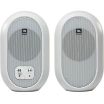 Compact Desktop Reference Monitors With Bluetooth, White