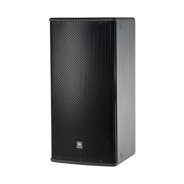 Weather-Resistant 2-Way Loudspeaker System with 1 x 12" LF, Black