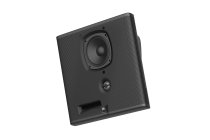 4" Sleek Low-Profile On-Wall Loudspeaker, Black (Priced Each, Sold In Pairs)