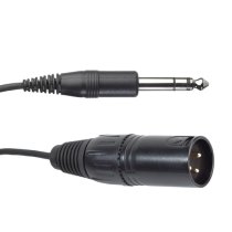 Detachable Cable For Hsd Headsets With 6.3Mm (1/4″) Stereo Jack