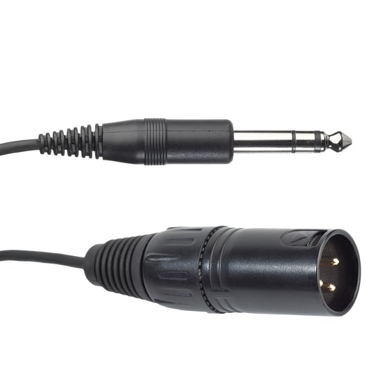 Detachable Cable For Hsd Headsets With 6.3Mm (1/4") Stereo Jack