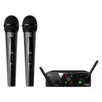 Mini Dual Vocal Instrument Microphone System (Bands: US25 B & D)