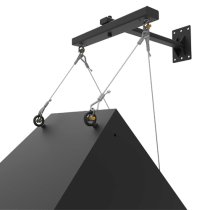 100lb Indoor Wall Arm Mount, Black