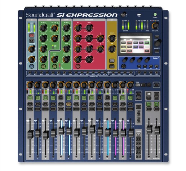 16-Channel Digital Audio Mixer