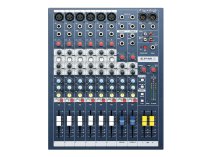 6 Mono + 2 Stereo Audio Console