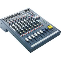 6 Mono + 2 Stereo Audio Console