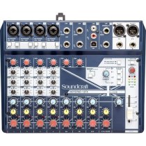 Small-Format Analog Mixing Console With Usb I/O And Lexicon Effects