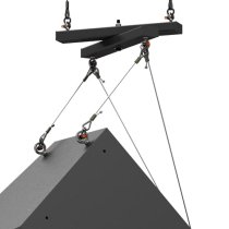 20? Steerable Speaker Cross Arm, Black