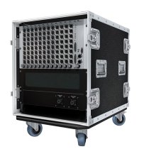 12U 19" Custom Flight-Case for Local Rack / Stagebox