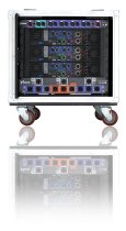 12k VRack Amplification System Rack on Wheels (Without Amps)