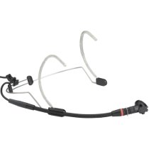 Head-Worn Condenser Cardioid Speech Microphone With Mini-Xlr Connection For Bodypack Transmi