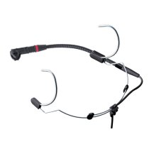 Head-Worn Condenser Cardioid Speech Microphone With Mini-Xlr Connection For Bodypack Transmi