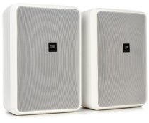 8" 2-Way Surface-Mount Speaker, White (Priced Each, Sold In Pairs)