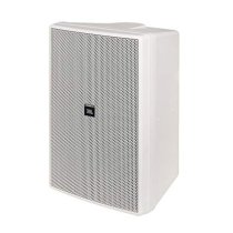 Two-Way High-Output Indoor-Outdoor Monitor Speaker, White