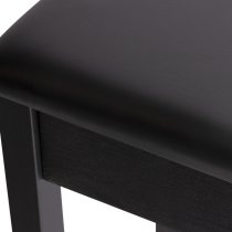 Keyboard / Piano Bench, Black