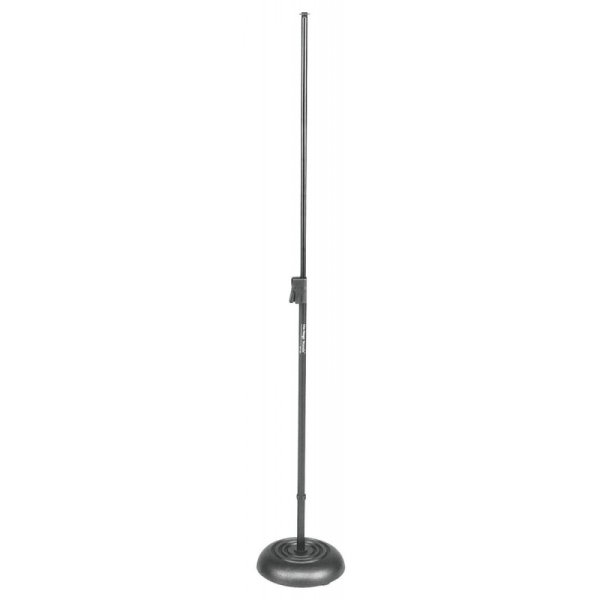 Quik-Release Round-Base Mic Stand