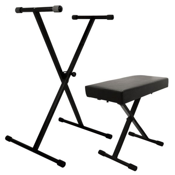 Keyboard Stand And Bench Pack