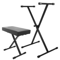 Keyboard Stand And Bench Pack