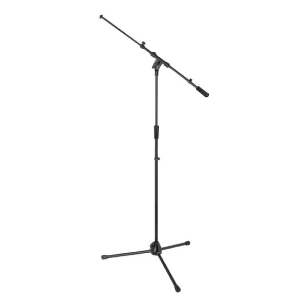 Heavy-Duty Tele-Boom Mic Stand
