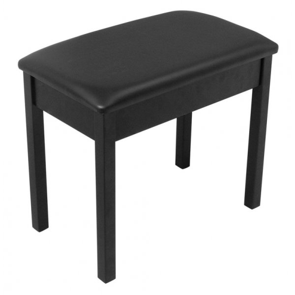 Flip-Top Keyboard / Piano Bench, Black