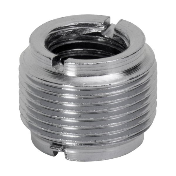 5/8" Male to 3/8" Female Mic Screw Adapter