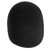 Foam Microphone Windscreen, Black