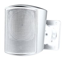 Surface-Mount Satellite Speaker For Subwoofer-Satellite Loudspeaker System, White