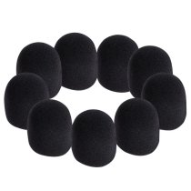 Foam Microphone Windscreen Pack, Black (9)