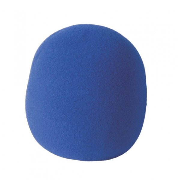 Foam Microphone Windscreen, Blue