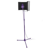 Isolation Shield and Stand-Mounted Acoustic Enclosure