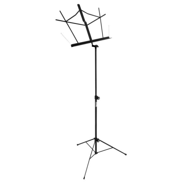 Compact Sheet Music Stand, Black