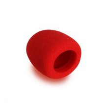 Foam Microphone Windscreen, Red