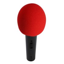Foam Microphone Windscreen, Red