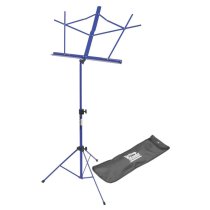 Compact Sheet Music Stand With Bag, Dark Blue