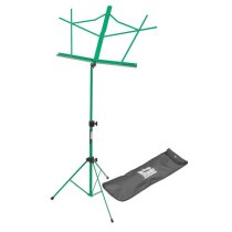 Compact Sheet Music Stand with Bag, Green