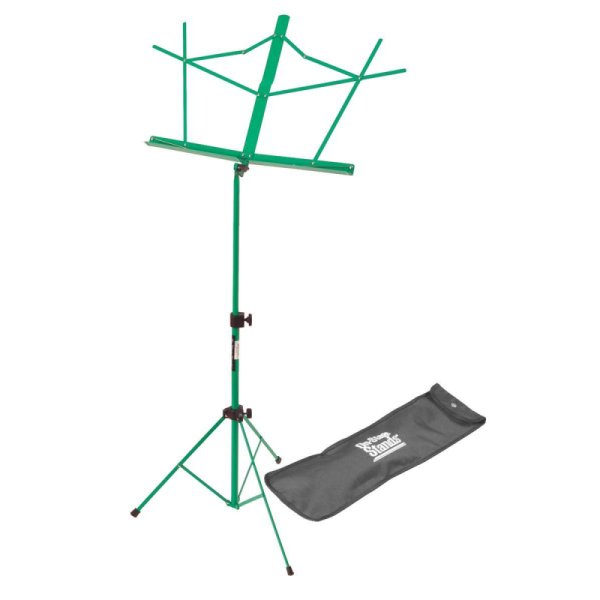 Compact Sheet Music Stand with Bag, Green