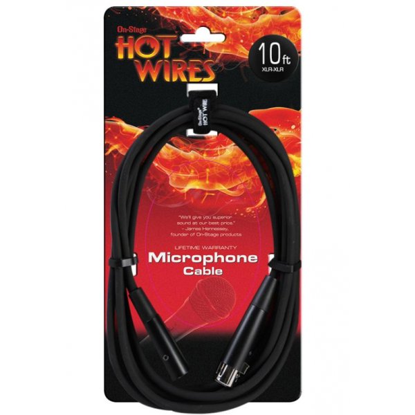 Mic Cable (10', XLR-XLR)