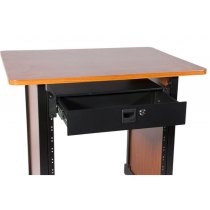 2U Locking Rack Drawer (Shallow)