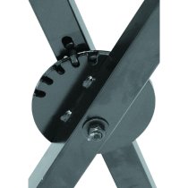 ERGO-LOK Single-X Keyboard Stand with Welded Construction