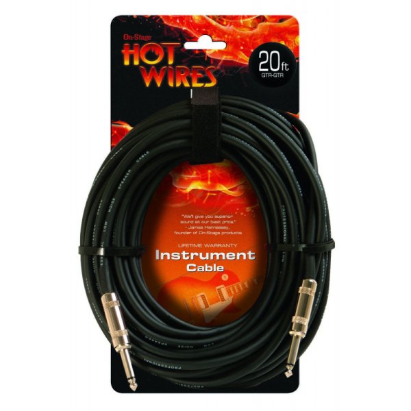 Instrument Cable (QTR-QTR, 20')